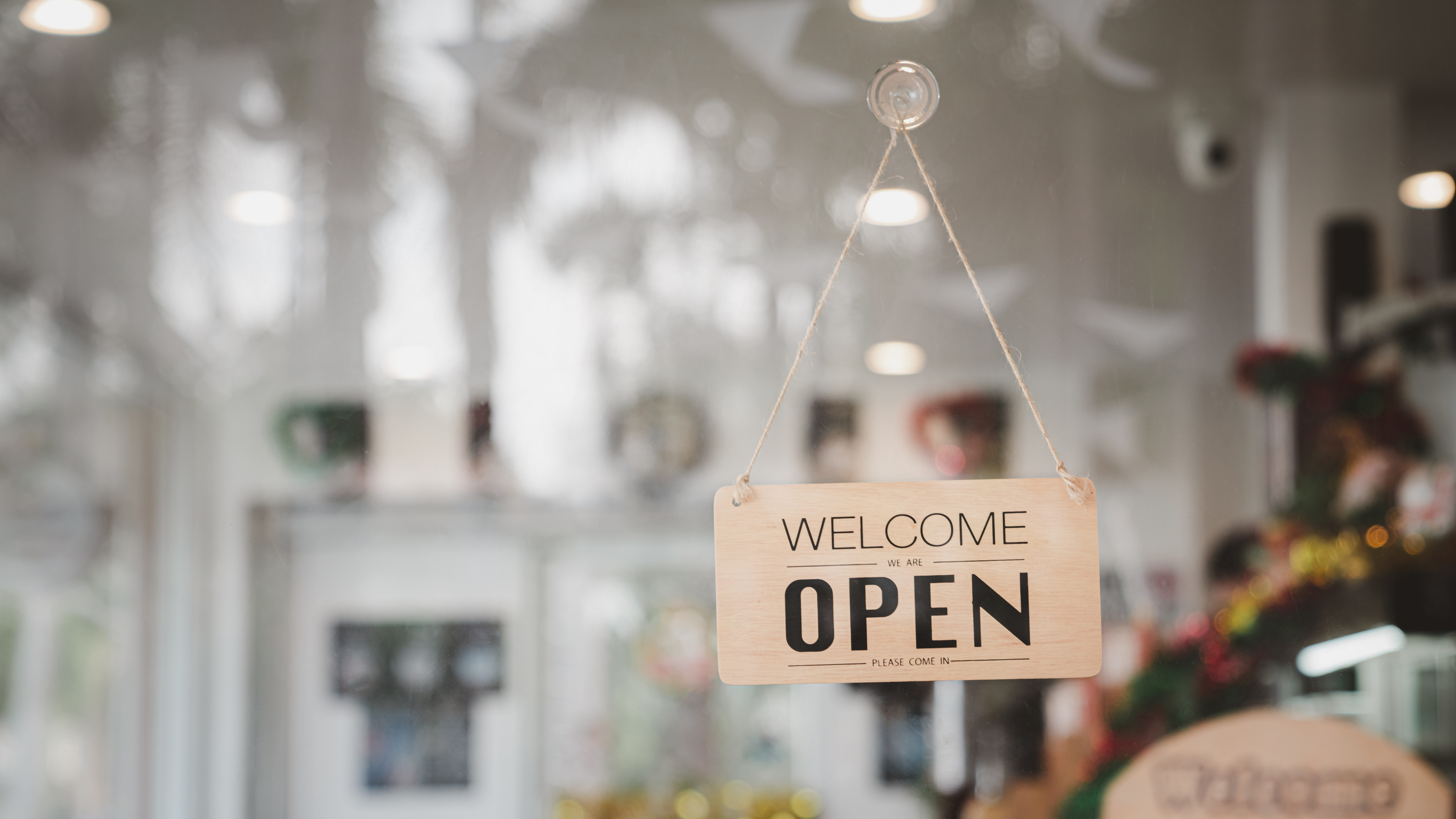 Store open for business